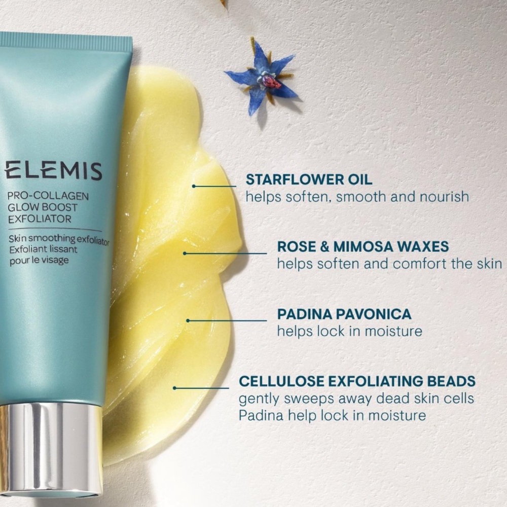 $11โค๏ธโ๐ฅ LAST 1! ELEMIS Pro-Collagen Glow Boost Exfoliator Cleanser Pro Collagen - Picture 3 of 10